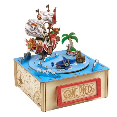 Ki Gu Mi ワンピース オルゴール付き麦わらの一味 パズル キグミ 木製パズル 大人 脳トレ 母の日 父の日 誕生日 プレゼント ギフト Sun ヘルシーラボ 通販 Yahoo ショッピング