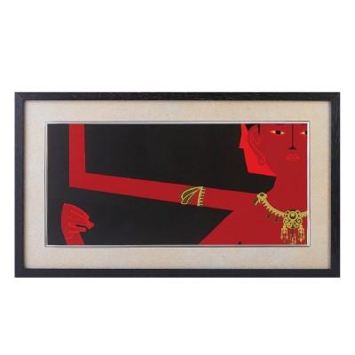 イスム HAKUジクレ pop'n Buddha 阿修羅 絵画 仏画 イＳム isumu 仏像 アート ジクレー版画 インテリア
