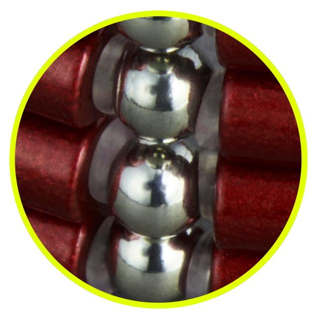 コアフォースループ カーディナルレッド SUS CFL50 50cm コアフォース COREFORCE ネックレス ゴルフ用品 スイング 飛距離 ブレスレットの画像