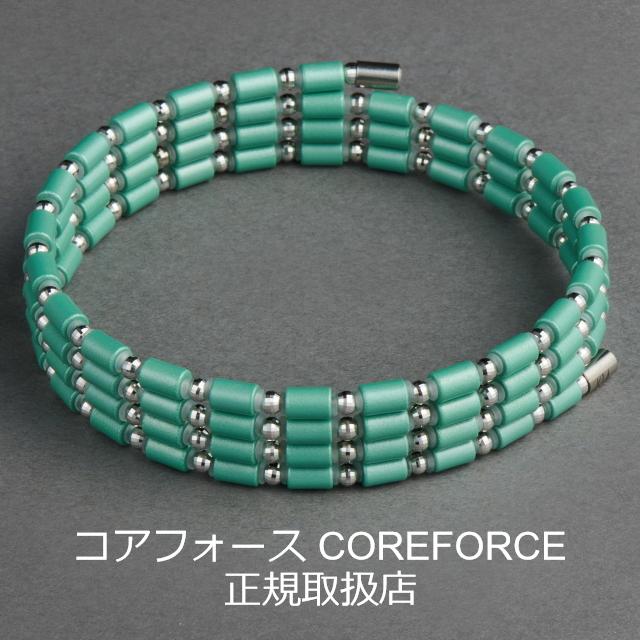 コアフォースループ PEARL MINT パールミント K14WG CFL70 70cm オーダー限定品 コアフォース COREFORCE ネックレス ゴルフ用品 スイング 飛距離 | COREFORCE