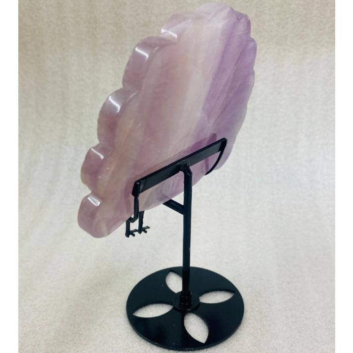 フローライト　パーム　置物 フローライト孔雀 開運 置物 風水 フローライト お守り 悪運祓い 魔