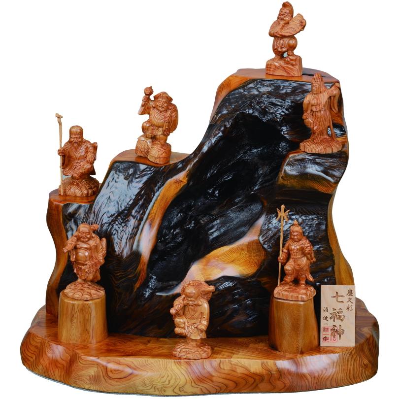 七福神 置物【セット商品 大黒天 恵比寿 弁財天 布袋 寿老人 福禄寿