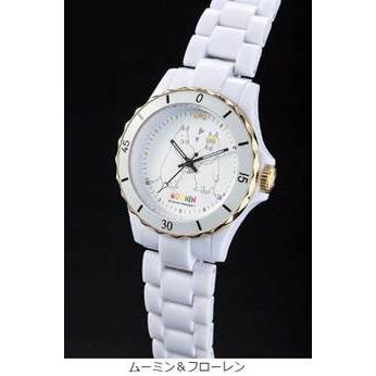 ムーミン生誕70周年ダイヤモンド・ホワイトセラミックウォッチ 腕時計 ウォッチ 時計 ムーミン 70周年腕時計 限定 コレクション 収集
