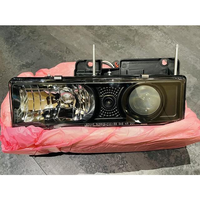 ヘッドライト 左右 シボレー C1500 タホ サバーバン GMC OBS シボレー（CHEVROLET） 【入手困難/ブラック/LED付】88-99y C/K タホ