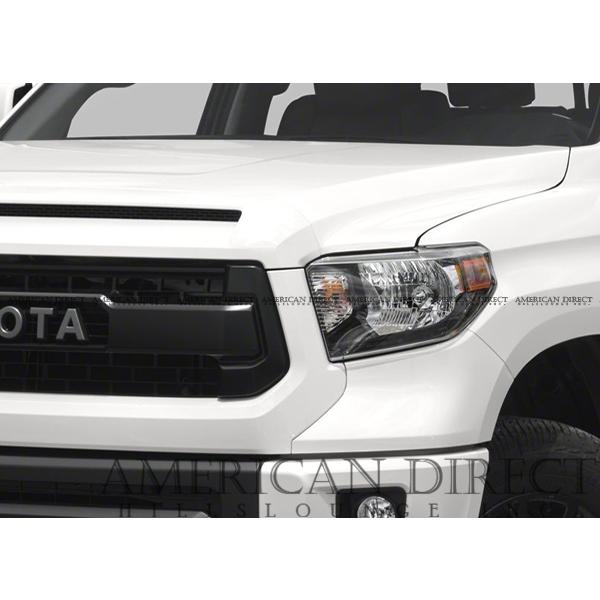 【即納/国内在庫/ブラック/TRD PRO Style】14-17y US トヨタ タンドラ ヘッドライト フロント サイド リア バック ヘッドランプ OE 左右の画像