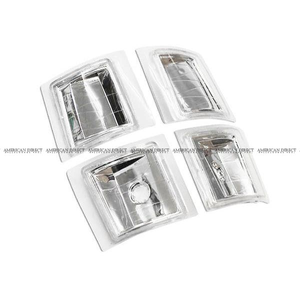 【クリスタル/シボレー】95-99y タホ/ 92-99y サバーバン/ 94-98y C-1500 K-1500 C/K クローム コーナー ランプ ライト 左右セット ヘッド | シボレー | 01