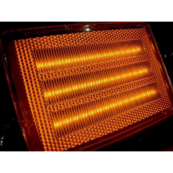 LED/オレンジ】ハマーH2 クリスタル パークシグナル ライト ランプ