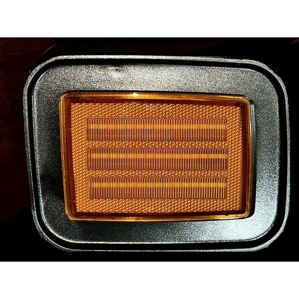 LED/オレンジ】ハマーH2 クリスタル パークシグナル ライト ランプ