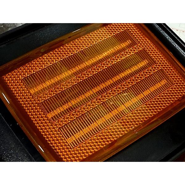 LED/オレンジ】ハマーH2 クリスタル パークシグナル ライト ランプ
