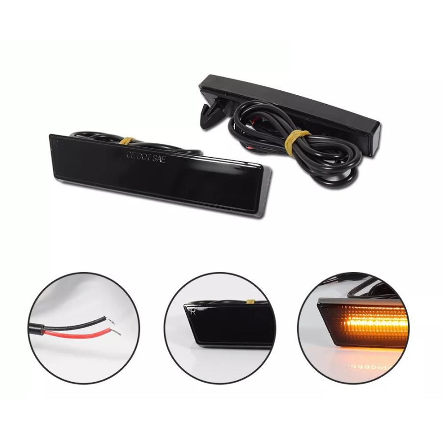 シボレー（CHEVROLET） 【新商品/オレンジLED/ブラック/スモーク