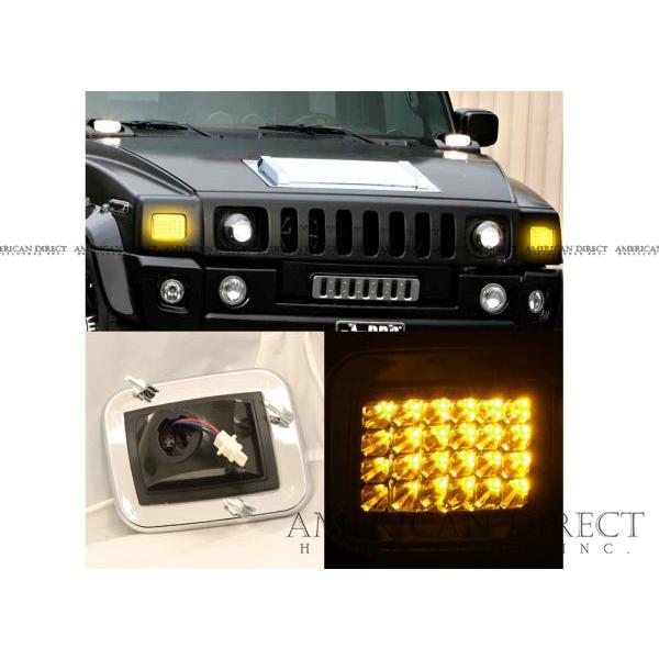 【値下げ可】ハマーH2 パークシグナル　LED スモーク HUMMER（ハマー） 【国内在庫/IPCW社製/スモーク/LED】ハマーH2