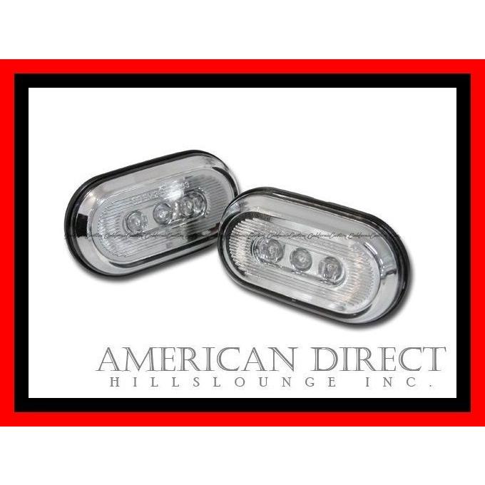 即納/LED/車検】汎用 クリスタル サイドマーカー US仕様 エクスプレス 