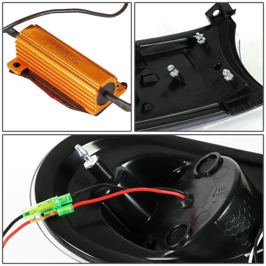 【スモーク/クローム/流れるウインカー】 トヨタ FJクルーザー シーケンシャル LED パークシグナル ライト ヘッド ランプ サイド フロントの画像