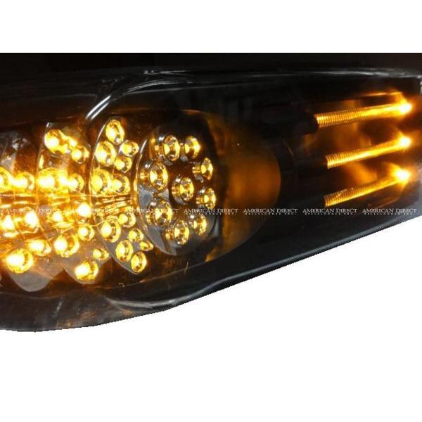 【定番商品/ブラック/LED】トヨタ FJクルーザー パークシグナル ライト ヘッド ランプ サイド コーナー フロント ウインカー ポジションの画像