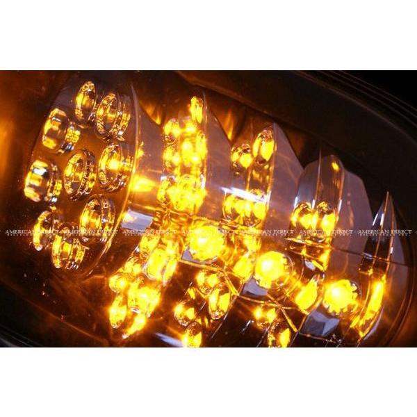 【定番商品/ブラック/LED】トヨタ FJクルーザー パークシグナル ライト ヘッド ランプ サイド コーナー フロント ウインカー ポジションの画像