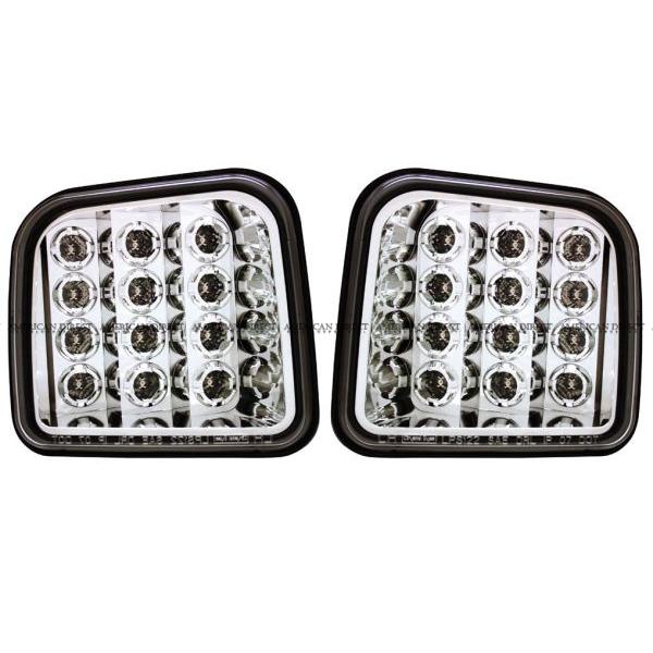 ハマーh3 パークシグナルウィンカー&サイドクリア左右セット【中古美品】 ハマーh3 パークシグナルウィンカー&サイドクリア左右セット【中古美品