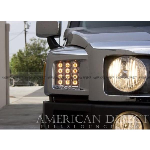 ハマーh3 パークシグナルウィンカー&サイドクリア左右セット【中古美品】 ハマーh3 パークシグナルウィンカー&サイドクリア左右セット【中古美品