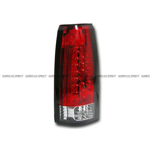 【レッド/クリア/G3】88-00y C/K タホ サバーバン ユーコン デナリ シエラ エスカレード C-1500 K-1500 LED テール ライト バック ランプ_1