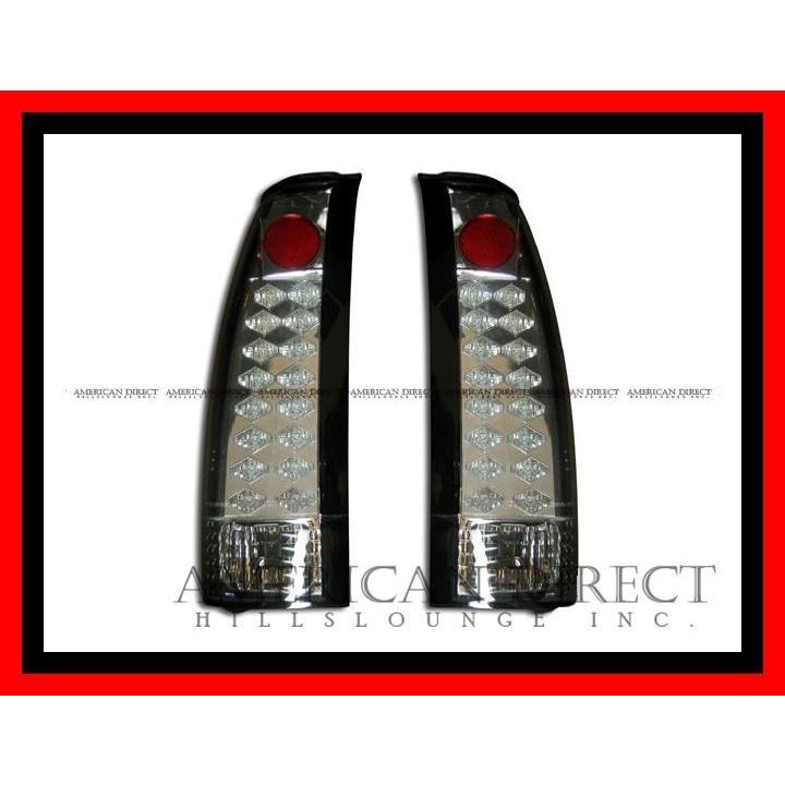 【ラスト1点/クローム】88-00y C/K タホ サバーバン ユーコン デナリ シエラ エスカレード C-1500 LED テール ライト リア バック ランプ
