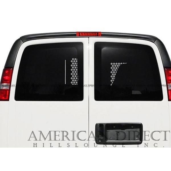 シボレー 【LED/レッド】03-17y エクスプレス サバナ クリスタル