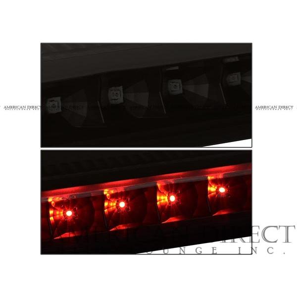 【激レア/LED/ブラック\u0026スモーク】03-17y エクスプレス サバナ ハイマウント ストップ ランプ ライト シボレー バック リア  テール ヘッドの画像