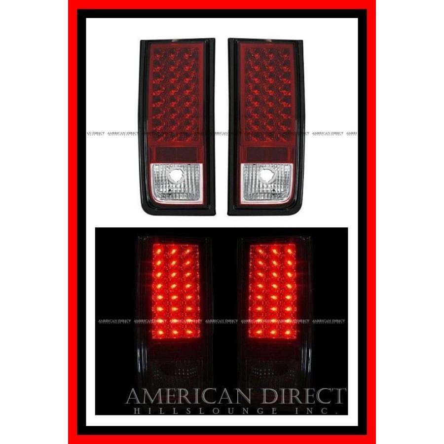 HUMMER（ハマー） 【レッド/クリア】03-09y H2 LED テール ライト