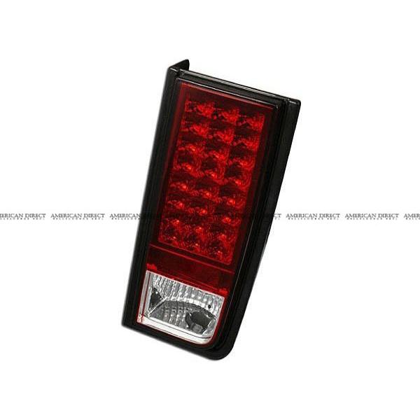 HUMMER（ハマー） 【レッド/クリア】03-09y H2 LED テール ライト