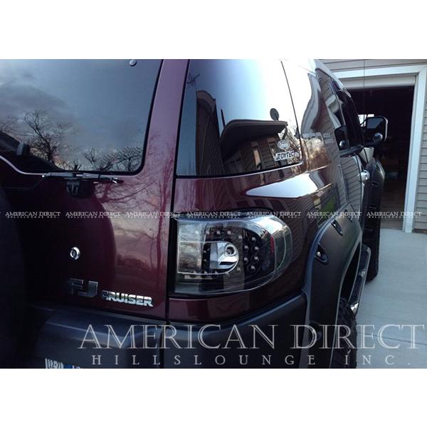 トヨタ（TOYOTA） 【ブラック/LED】IPCW社製 FJクルーザー LEDテール