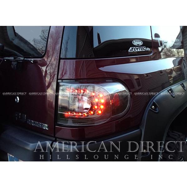 トヨタ（TOYOTA） 【ブラック/LED】IPCW社製 FJクルーザー LEDテール