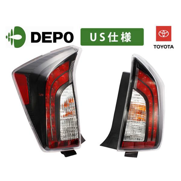 トヨタ（TOYOTA） 【ブラック/30系/LED/スイッチ付】DEPO製 USトヨタ