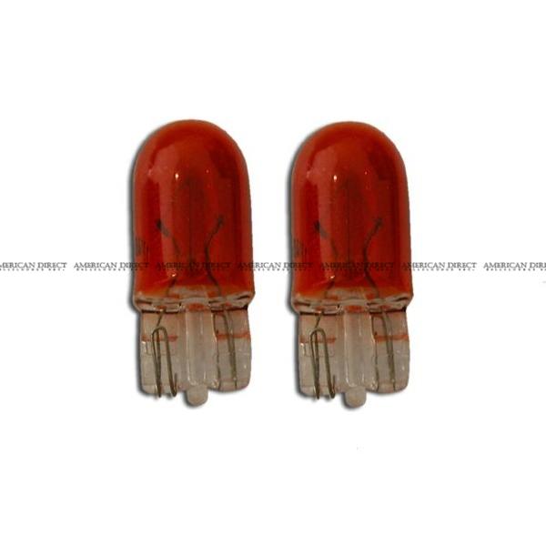 【2個セット/メール便無料/オレンジ】汎用 T10 バルブ アンバー アメ車 シボレー フォード ダッジ C/K ハマーH2 H3 ルーフ マーカー サイド |  | 01