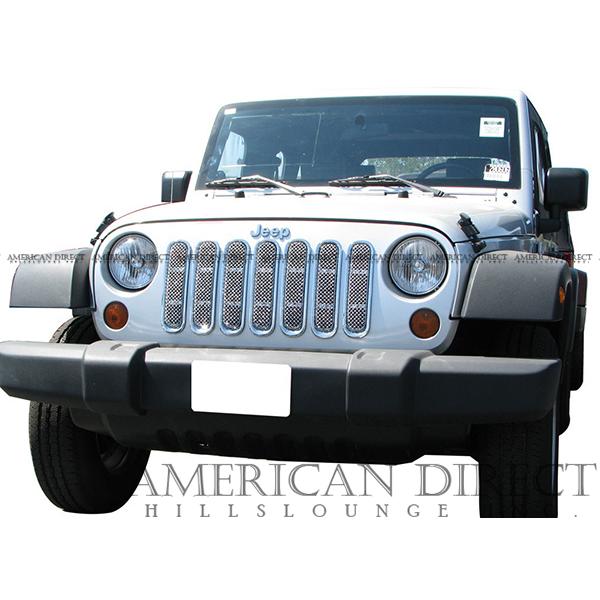 Jeep（ジープ） 【即納/クローム/メッシュグリル】07-16y JK