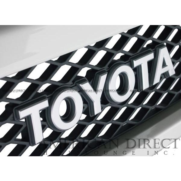 USトヨタ純正 FJクルーザー トレイルチームフロントグリル ホワイト全年式対応 トヨタ（TOYOTA） 【全年式対応/純正品/ホワイト】トヨタ FJクルーザー