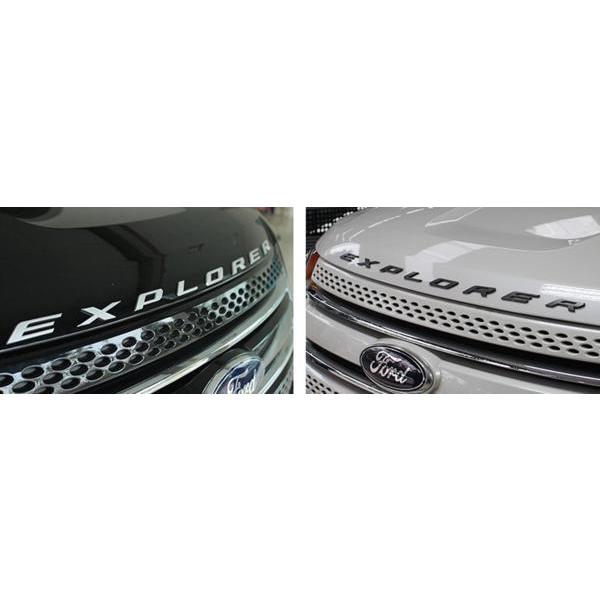 フォード 【便利な取付シート付き/クローム】11-18y エクスプローラー