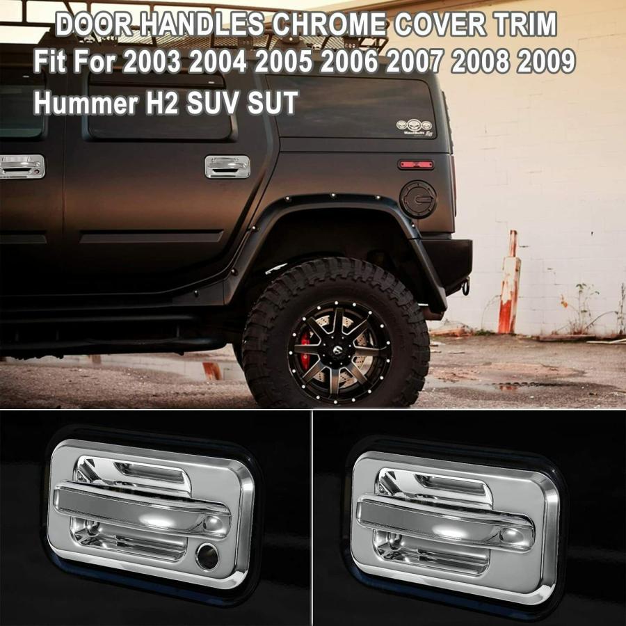 HUMMER（ハマー） 【即納/1HOLE/クローム】ハマーH2 メッキ ドア