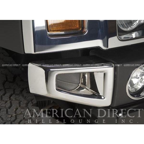 HUMMER 【即納/クローム】ハマーH2 フロント バンパー サイド コーナー 