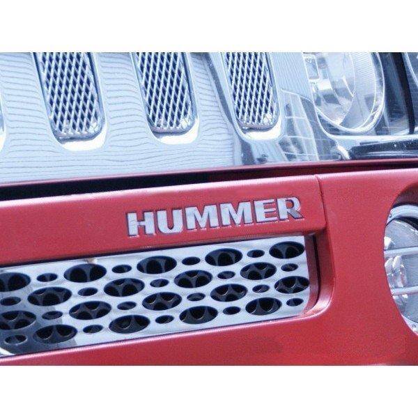 HUMMER（ハマー） 【即納/クローム/ステンレス製】ハマーH3 フロント