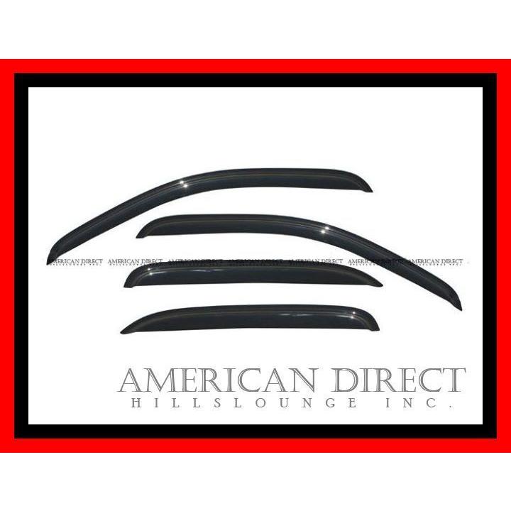 07-13y タホ ユーコン ウィンドウ スリム サイド ドア バイザー 雨よけ 4枚セット シボレー GMC