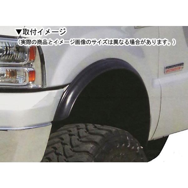HUMMER（ハマー） 【車検改善】汎用 ラバー オーバー フェンダー