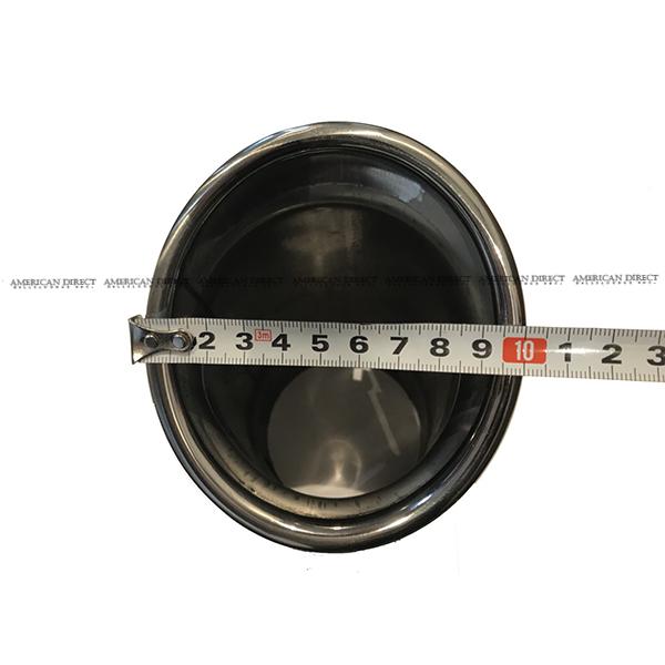 【GM純正/ボウタイロゴ入り/70パイ】07-14y シルバラード シエラ アバランチ エスカレード/ESV/EXT 汎用 マフラー カッター 19156356の画像