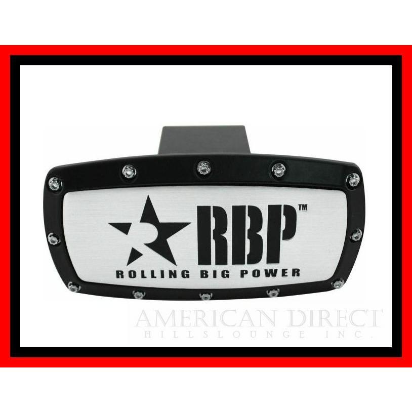 即納/RBP/シルバー】汎用 ヒッチカバー 2インチ ハマー H2 H3 