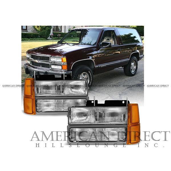 シボレー c1500 タホ サバーバン C/K 角目4灯 ヘッドライト アメ車