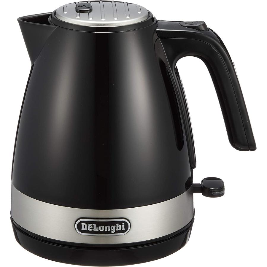 デロンギ(DeLonghi) 電気ケトル アクティブ シリーズ ブラック KBLA1200JBK
