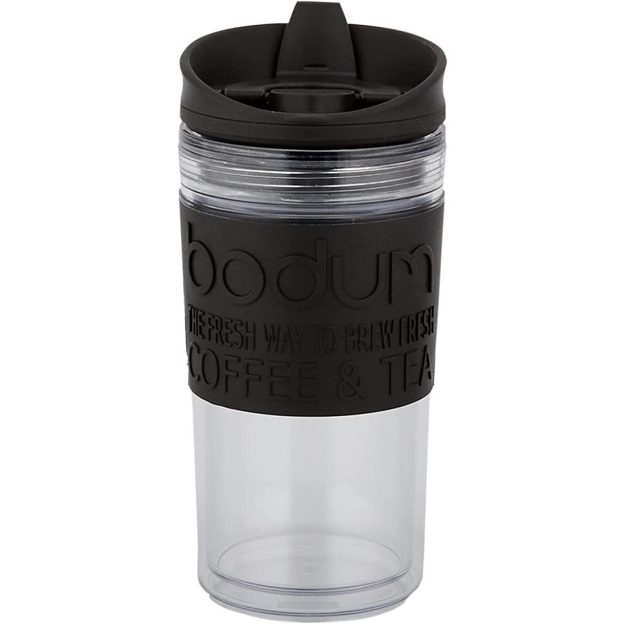 BODUM ボダム TRAVEL MUG トラベルマグ プラスチック 350ml ダークロースト (限定カラー) 【正規品】 11103