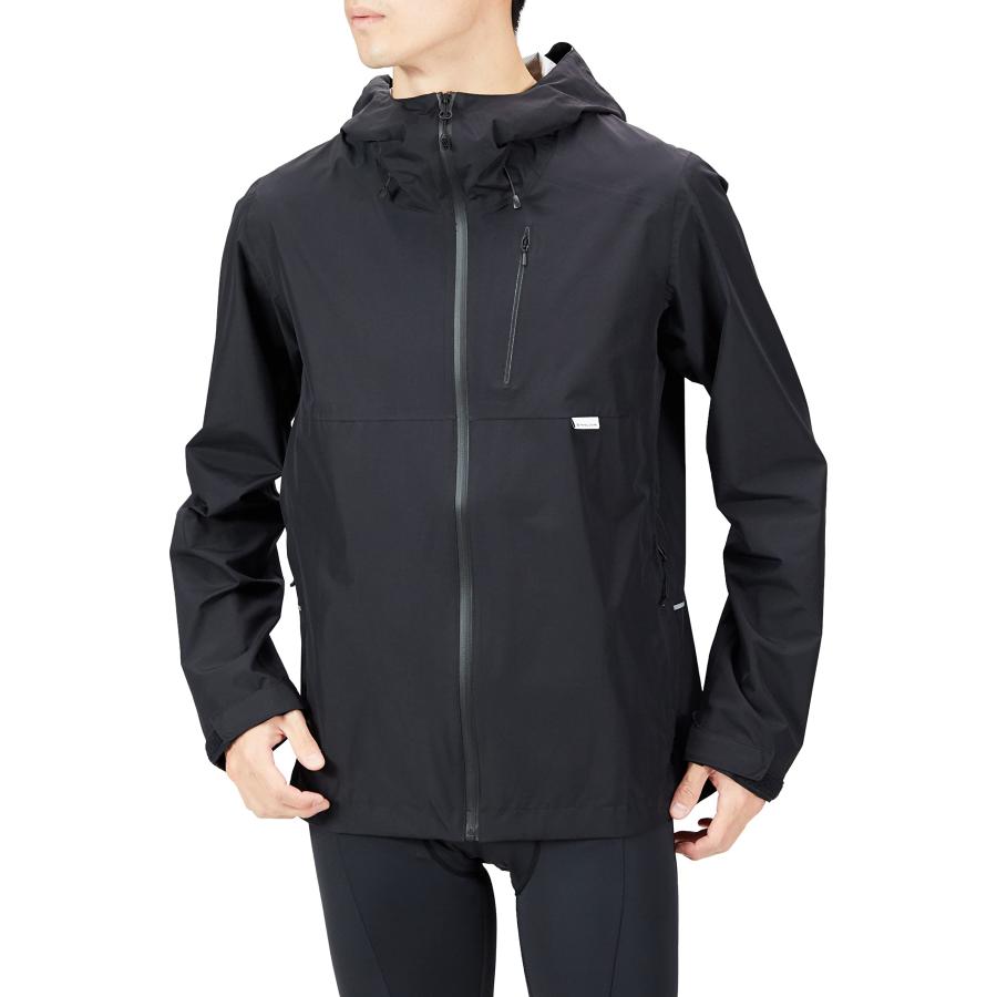 [パールイズミ] シャツ ウォータープルーフ ジャケット メンズ ブラック S 2023022510224442930130086H.M