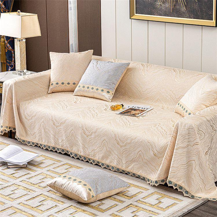 HomeFirst 北欧風 マルチカバー 長方形 ソファーカバー 多機能 ブランケット ソファ ベッドカバー フリンジ付き 通販 ララバイ寝具FCO-BFLY 4ピースバタフライガーデンのコットンプリント布団セット、フル