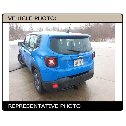 Jeep レネゲード CURT ヒッチメンバー 2インチ CURT（カート） ヒッチメンバー 2インチ角 JEEP レネゲード 2015年以降