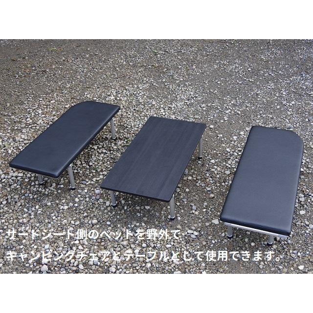 HMスタイル デリカD:5 車中泊ベッドKIT ハーフサイズ + フローリング