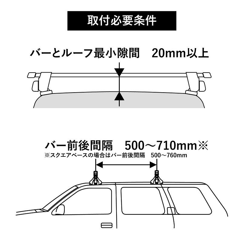 INNO イノー ルーフボックス リッジトランク240 ブラック BRW240BK 