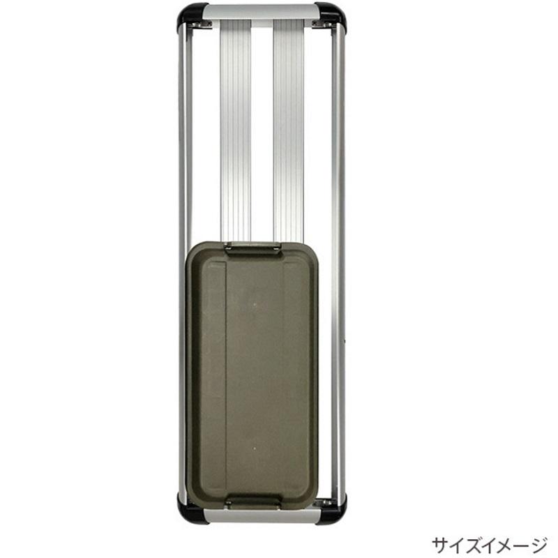 TERZO テルッツォ ルーフラック ロング EA309 シルバー ＋ エアロバー
